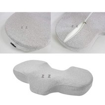 코골이베개 메모리폼 쿨링 원단 통기성 커버분리 거북목수건베개 경추목베개 목디스크베개 목주름 숙면 꿀잠 낮잠 벼게, 블랙