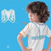 유아 허리보호대 어린이 굽은등 어깨 펴기 바른자세 L
