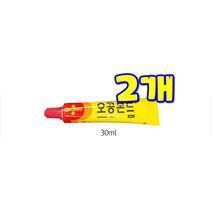 댕이몰 O공본드 노란본드 접착제 공업용 다용도 합성고무 접착제 30ml, 2개