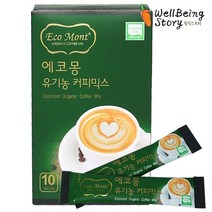 [CNP] 속이편한 에코몽 유기농 인스턴트 커피 믹스, 에코몽 믹스 5개