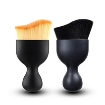 Ajxn 자동차 내부 클리닝 소프트 브러시 2개 자동 디테일 대시보드용 대시 먼지떨이 또는 외부 공기 구 대시보드 엔진 청소에 적용 가능 옐로우 USA 미국, 2 PCS, Yellow & Black