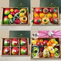 프리미엄 혼합과일세트 10+1 명절 고급 과일선물세트 보자기 포장 과일바구니 과일박스, 명절 혼합과일선물세트1