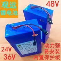 전기 자전거 배터리 24v 36v 48v 리튬 배터리 킥보드 수쿠터, 48v20ah 단일 배터리, 1개