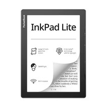 포켓북 InkPad Lite | E-북 리더 라지 E Ink 스크린 9.7ʺ E-Reader| Glare-Free Eye-Friendly Wi-Fi 조절가능한 스마트라이트 마이크