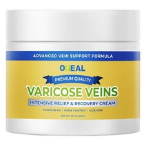 OHEAL 다리용 정맥류 크림 냉각 효과 마로니에 크림 다리 순환 상쾌함 순하고 안전한 다리용 정맥류 트리트먼트 2 Fl Oz