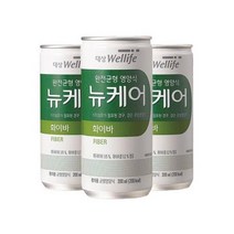 웰라이프 영양보충 대상웰라이프 뉴케어 화이바 (200ml x 30캔) 고단백 간식 노인식 영양균형식 체중조절, 1set