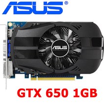 AS 오리지널 GTX 650 1GB 비디오 카드 128Bit GDDR5 그래픽 n IDIA Geforce GTX650 Hdmi Dvi GA 중 호환