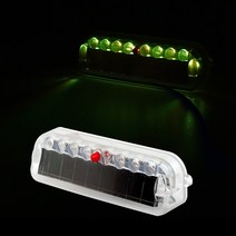 미니 태양열 오토 LED 경광등 야간 트렁크 싸이드램프