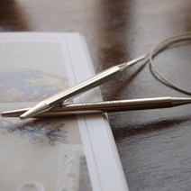 니트러브 아디 줄바늘 40cm, 7.0mm