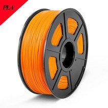 3D프린터 필라멘트 Sunlu pla 3d 필라멘트 1kg 1 75mm plaplus, 플라 오렌지, 협력사