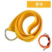 테니스서브연습장비- 테니스 휴대용 스윙 트레이너 실내 및 실외 연습 보조 탑스핀 서브 단일 테니스 훈련 아티팩트, E.허리텐션로프-옐로우
