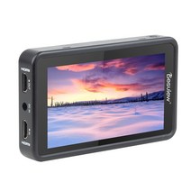 휴대용모니터 포터블 보조 desview bestview r5ii 터치 스크린 hdr 풀, 없음