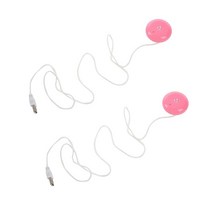 공기청정기휴대용 미니 음이온 가습기 2 개 USB 공기 청정기 아로마 디퓨저 스팀 가정용, 03 Pink