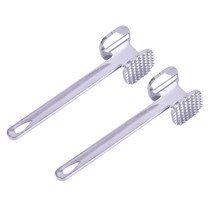 고기 망치 탕탕이 돈까스 연육기 Tenderizer 도구 쇠 스테이크 스테인레스 스틸 주방 Hamer Mes, 단일옵션