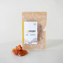 강아지 애견 영양 수제간식 치킨 소떡심말이 75g (WA6254A), 없음