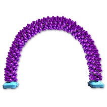 은박 아치 가랜드 단색 퍼플 풍선 매장 입구 장식, 단품