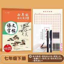 펜글씨교본 공책 한자 잘쓰는법 따라쓰기 필사 노트 글씨체교정 글씨 악필 연습 교정, 옵션2