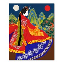 아트박스/아디코 DIY 페인팅 민화 40x50 10종, 40x50x민화/K-04신윤복의미인도