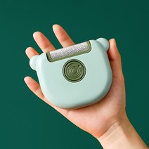 트리플 헤더 수동 보풀제거기 휴대용 먼지제거 보풀제거 세탁소용 업소용 만능, 민트