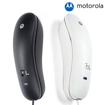모토로라 CT50 벽걸이 유선전화기 블랙/화이트, 블랙, 블랙