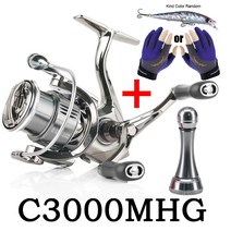 대륙의 22 스피닝 릴 낚시 릴, C3000MHG-stand