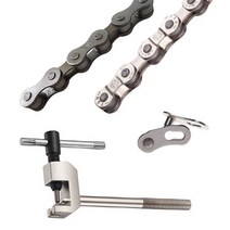 (바이크7) 자전거 체인 체인링크 공구 체인오일 모음, 1개, 1-05) 자전거 8단 체인 (KMC)