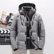 남자 경량 패딩 브랜드 남성용 흰색 오리 다운 재킷 따뜻한 후드 두꺼운 재킷 코트 남성