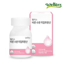웰러스 바른 수분영양제 히알루론산 / 피부보습 콜라겐 NO화학부형제 콜라겐/히알루론산, 84정, 35.28g, 1개