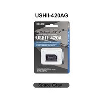 맥북 프로 14 인치 16 Baseqi 420a MicroSD 카드 어댑터에 적합 303a 완전히 숨겨진 알루미늄 미니 드라이브, 옵션.02 420AG
