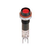 KEM 220V LED 인디케이터 고휘도형 옐로우 8x24mm KLDSU-08A220-Y