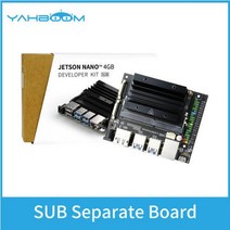 Yahboom Jetson NANO 4GB 개발자 키트 JETSON 16G EMMC 모듈 CE ROHS 프로그래밍 방식 임베디드 딥 러닝 용, 01 번들 1