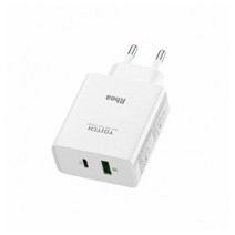 USB PD 2포트 퀵차지 아이폰 C타입 멀티 듀얼 고속충전기 36W, 1개