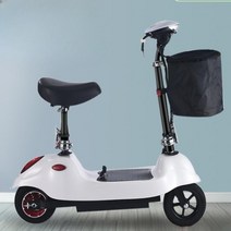 앉아서타는킥보드 전동 전자킥보드 좌식, 24v블랙[8인치타이어]주행 약110km