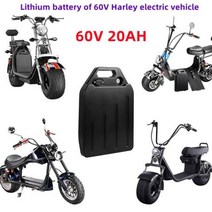 전기 자동차 리튬 배터리 방수 18650 배터리 60v 20ah 60ah 더블 휠 접이식 citycoco 전기 스쿠터, 60v20ah, 60v20ah
