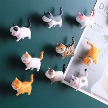 DSM 야옹이 냉장고 자석 9종 세트, B타입