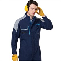 티뷰크 스즈끼 작업복 일체형 라이트그레이 TB-731, 상의, 1개