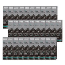 2080 퓨어 블랙치약 차콜 민트향 125g, 30개