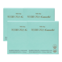 베러데이 키즈데이 구티스 아기 유아 어린이 키즈 구강 유산균 프로바이오틱스, 4개, 28정, 28정