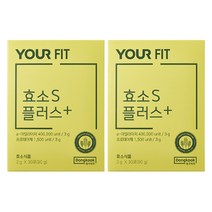 동국제약 효소S플러스 곡물발효 소화효소 추천 30스틱X2박스 식물유래 역가수치 레몬맛, 2개, 단품