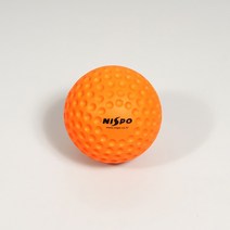 니스포 던지기공 지름 10cm 중량 약 200g, 오렌지색