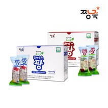 짱죽 [짱죽] 헬로까까짱 유기농 라이스팡 1Box_10개입, 선택완료, 사과/블루베리/바나나 1Box(10개입)(G703)