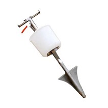 수동 비료주입기 논 밭 정량투입기 퇴비 농약 살포기, 뾰족한 비료 살포기 (캔버스 가방)