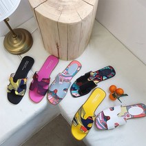 icon 여름신발 패칭슬리퍼 여름슬리퍼 패턴슬리퍼