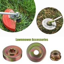 스틸 와이어 잔디 트리머 헤드 트레이 플레이트 기어 박스 너트 고정 키트 브러시 커터 깎는 기계 액세서리 3 개