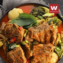 [외갓집] (냉동) 국내산 통뼈 푸짐한 진심 감자탕 2.5kg(XL)x3팩, 단품