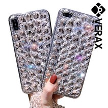 기타 바보사랑[베락스]갤럭시S6엣지 트윙클 크리스탈 젤리 케이스 P438, 화이트