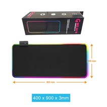 게이밍 컴퓨터 책상 컴터 겜 게임 테이블 rgb 마우스 패드 게이머 매트 xxl 데스크, 상자가있는 rgb, 1-협력사