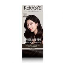 애경 케라시스 단백질 염모제 염색약 내추럴 블랙 120g