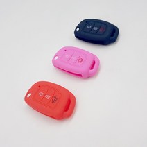 에이링크 현대 엑센트 i30 폴딩키케이스 실리콘 키커버 PB-S3, 1개, [블랙] 신형3버튼 폴딩키케이스