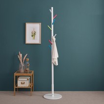 예다움 원목 스탠드 옷걸이 원목행거 사무실 스탠딩옷걸이, 믹스(A0039)